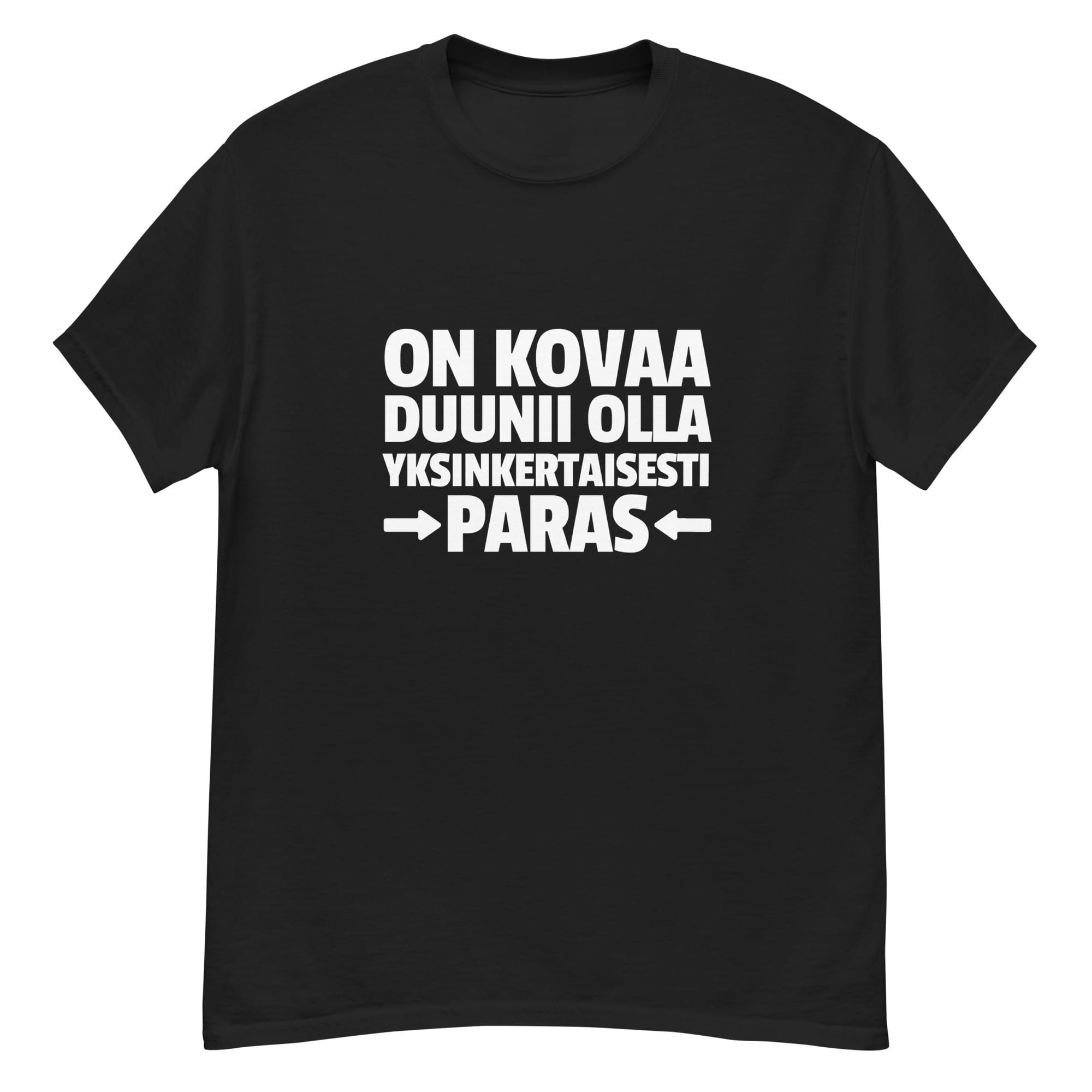 Paras olemalla paras | T-paita
