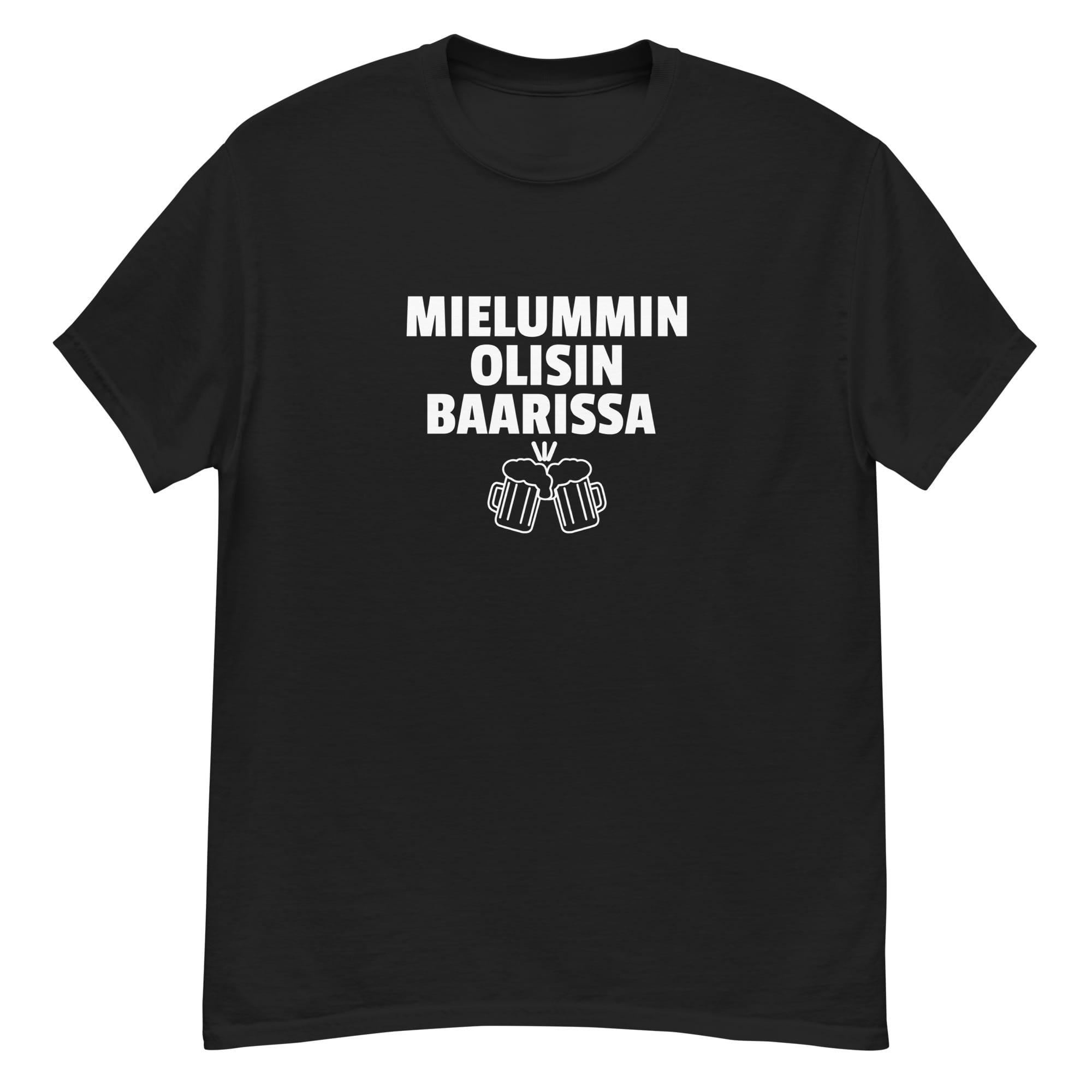 Missä tahansa muualla – mutta mieluummin baarissa | T-paita